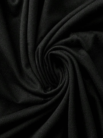 Casual Skull & Ballet Print Short Sleeve T-Shirt Dress