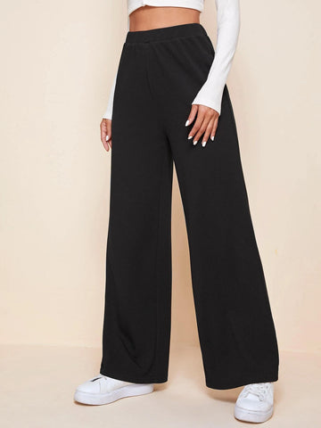 EZwear High Waist Wide Leg Pants
