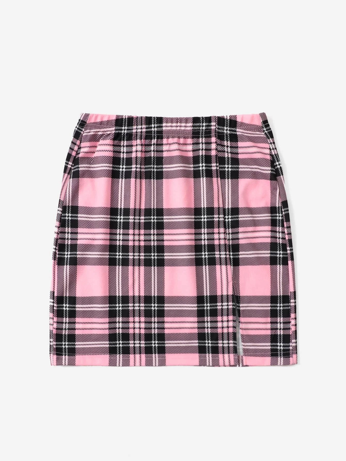 PETITE Patchwork Drawstring Waist Shorts