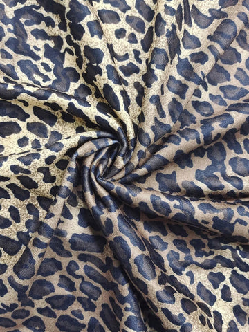 Sexy Leopard Print Bodysuit With Concealed Buttons, Summer Vacation Top For Women