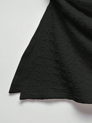 Solid Ruched Side Tube Top