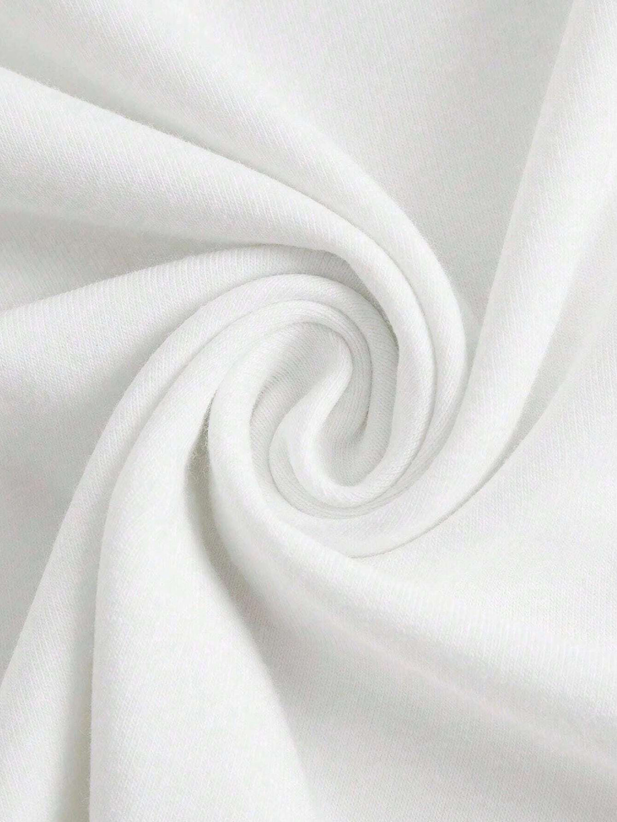 EZwear Summer Casual Short Sleeve T-Shirt With Letter Print