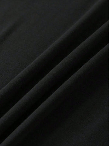 EZwear Summer Clothing, Round Neck And Short Sleeve, Simple Five-Pointed Star Design, Oversized