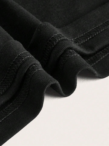 EZwear Summer Outfits Drawstring Split Thigh Skirt