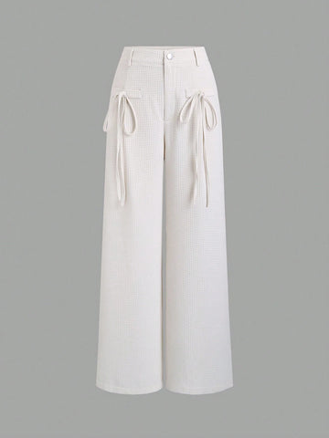 EZwear Textured Fabric Casual Daily Wear Suit Trouser