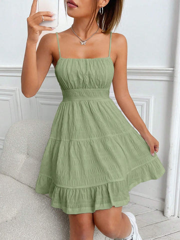 Textured Layered Dress