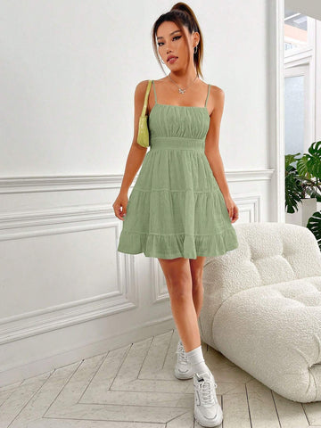 Textured Layered Dress