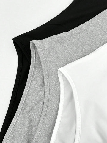Women'S Zip-Up Front Stand Collar Long Sleeve Bodysuit