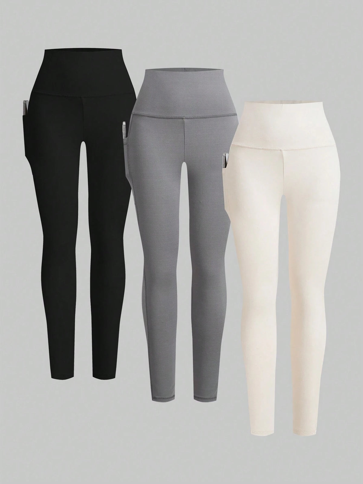 Women Multicolor High Waist Skinny Leggings