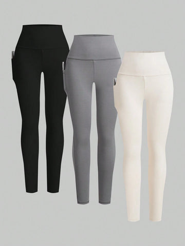 Women Multicolor High Waist Skinny Leggings