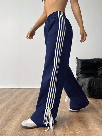 EZwear Women Weave Strap Cargo Pant Workwear Trouser