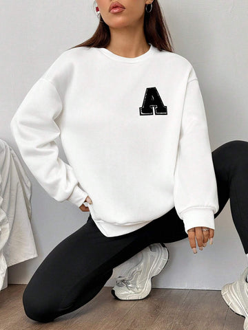Women Winter Sports Sweatshirt And Legging Set