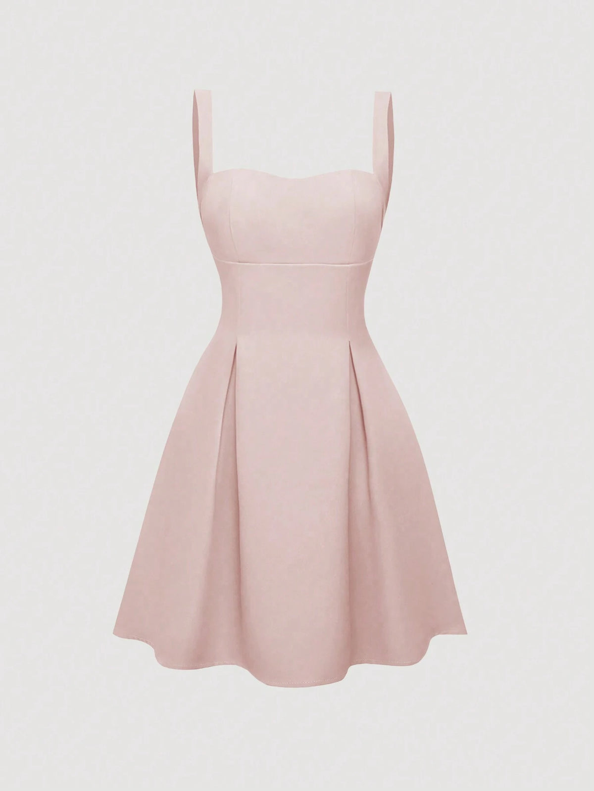 Women's Casual Waist-Cinched Low-Neck Dress For Summer/Holiday