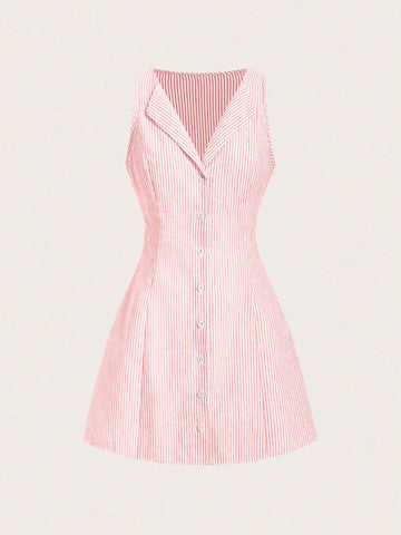Women's Fashion A-Line Textured Dress, Versatile