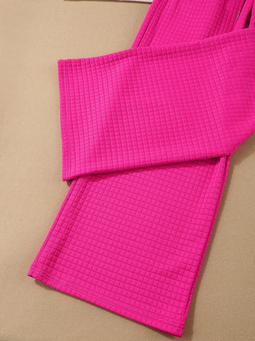 EZwear Women's Floral Japanese Pattern Drawstring Waistband Sweatpants