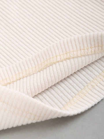 Women's Halter Neck Ribbed Flared Jumpsuit