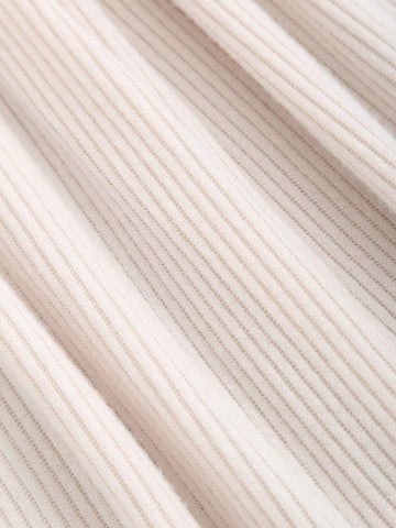 Women's Halter Neck Ribbed Flared Jumpsuit