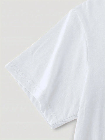 EZwear Women's Loose/Tight-Fit Long T-Shirt With Turtle Print On The Back For Beach Vacation, Summer