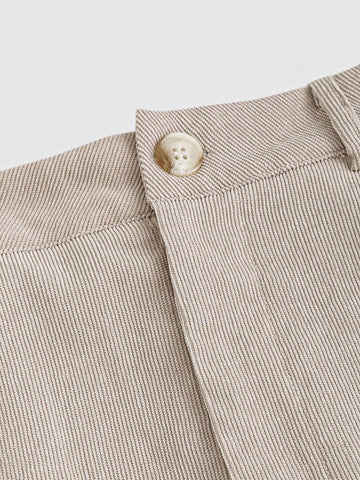 EZwear Women's Loose Straight High Waist Corduroy Pants, Casual And Versatile