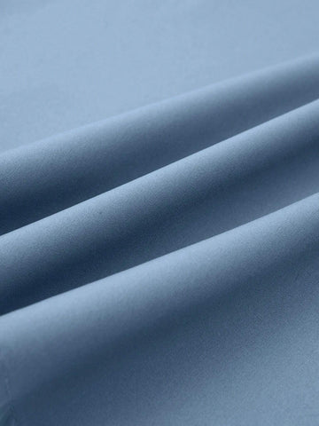 EZwear Women's Solid Color High Waist Pleated Elegant Skirt