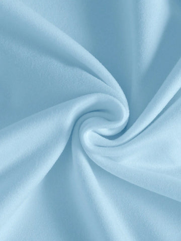 EZwear Women's Summer Casual Casual T-Shirt With Letter Print, Round Neck And Drop Shoulder Sleeves