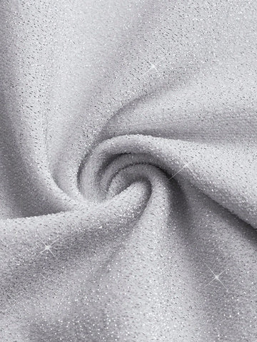 Women's Summer Fashionable Sparkling Hollow Out Flared Jumpsuit With Spaghetti Straps