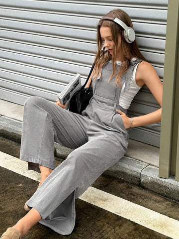 Women's Summer Pleated Casual Versatile Jumpsuit