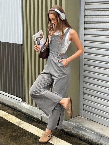 Women's Summer Pleated Casual Versatile Jumpsuit