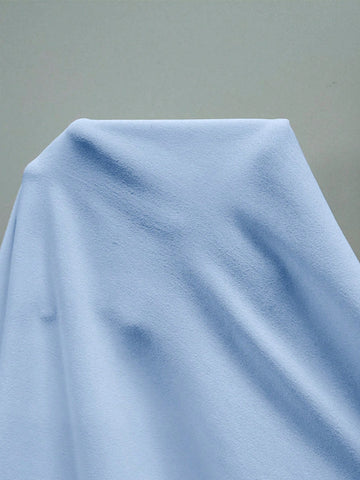 Women's Elegant Solid Color Backless Collar Long Sleeve Fitted Shirt, Autumn