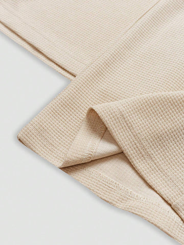 Button Up Strapless Top And Pants Set