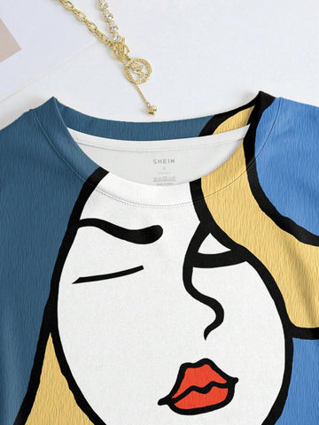 Essnce Figure Graphic Tee