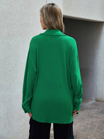Flap Pocket Drop Shoulder Tee