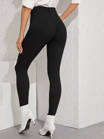 Essnce High-Rise Skinny Leggings