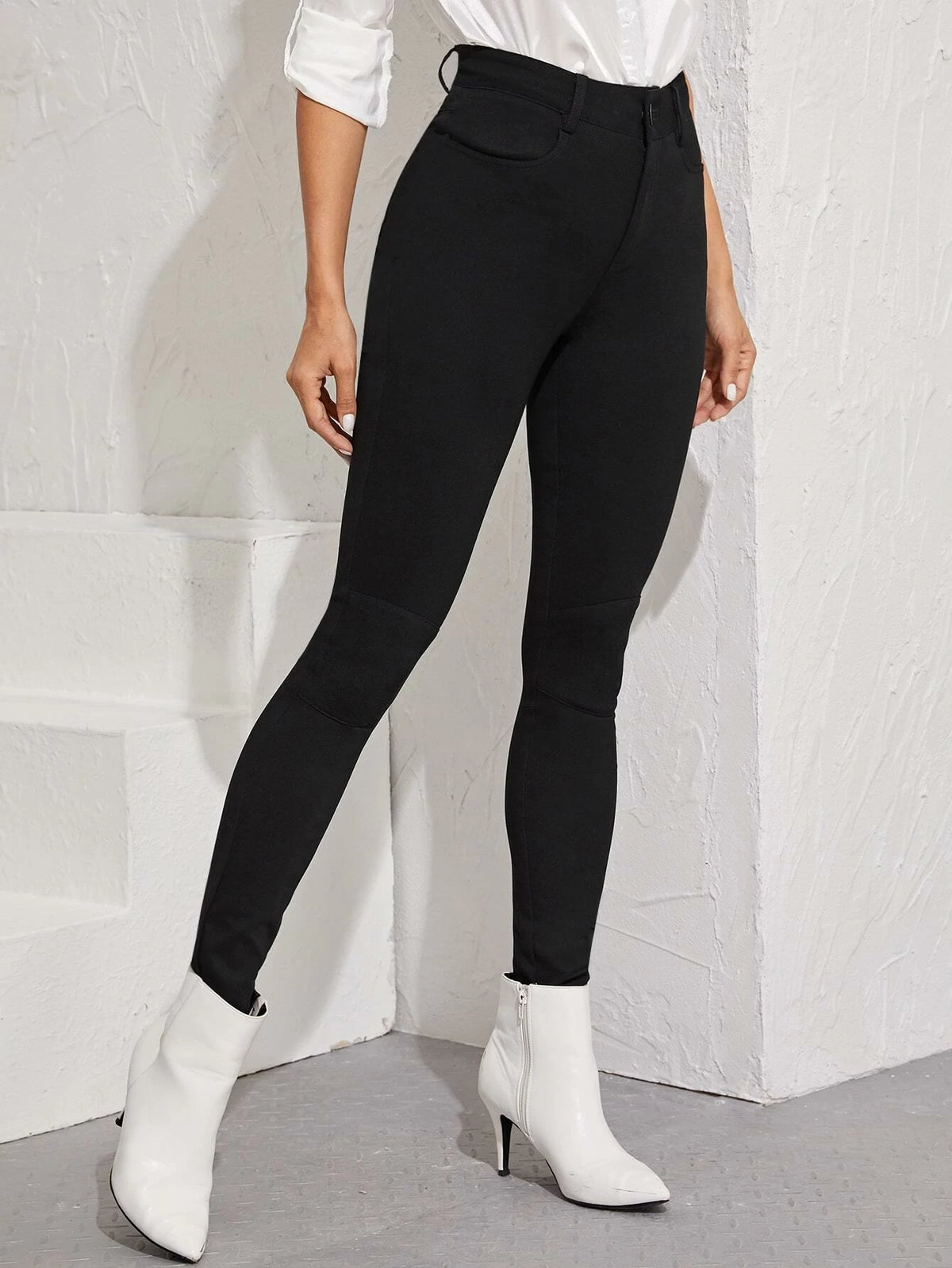 Essnce High-Rise Skinny Leggings