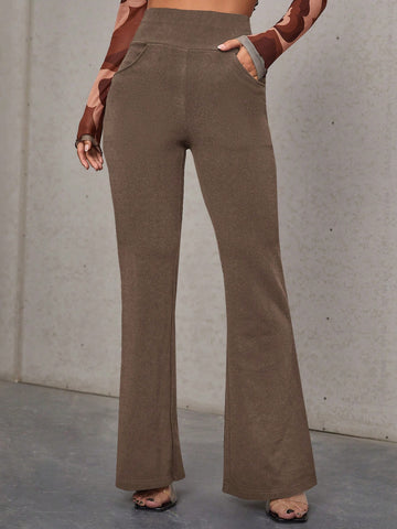 Essnce High Waist Flare Leg Pants