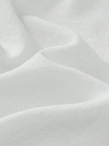 Open Shoulder Tie-Waist Casual Loose Long Jumpsuit