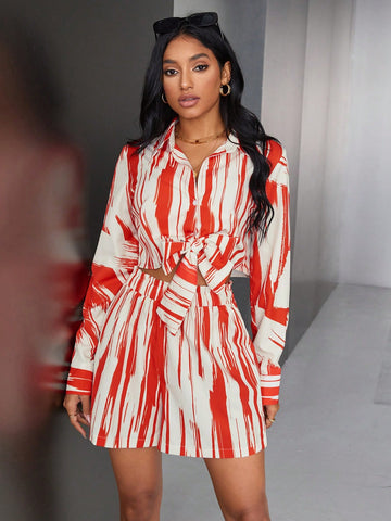 Random Printed Women's 2pcs/Set