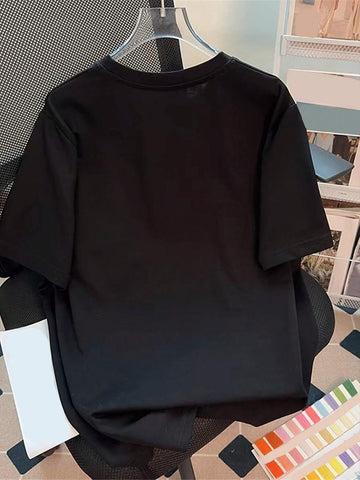 Slim Fit Women's Casual Short Sleeve T-Shirt Graphic Tees Women Tops