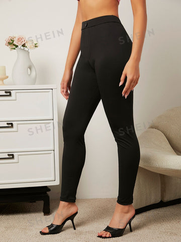 Essnce Solid Skinny Pants