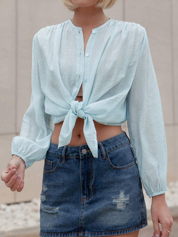 Essnce Spring/Summer Sun Protection Sheer Women Shirt