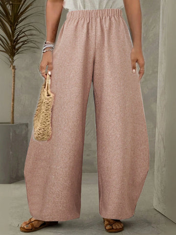 Essnce Spring/Summer Women's High-Waisted Face Printed Pants