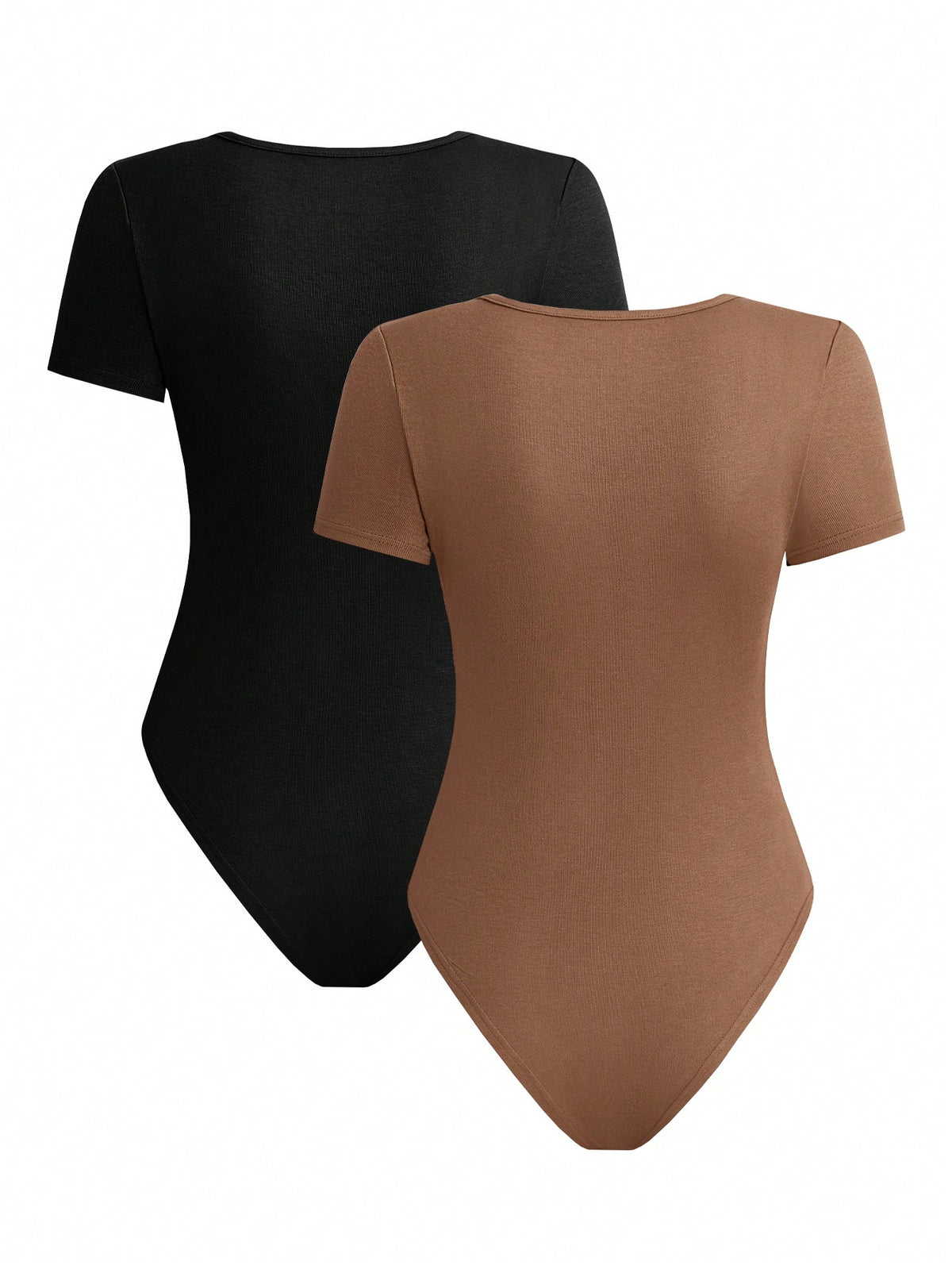 Sweetheart Neckline Ruched Short Sleeve Bodysuit