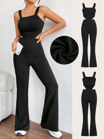 Women'S Backless Hollow Out Bodysuit