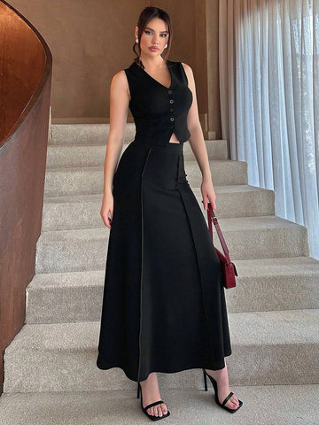 Women Simple Summer Two Piece Outfit