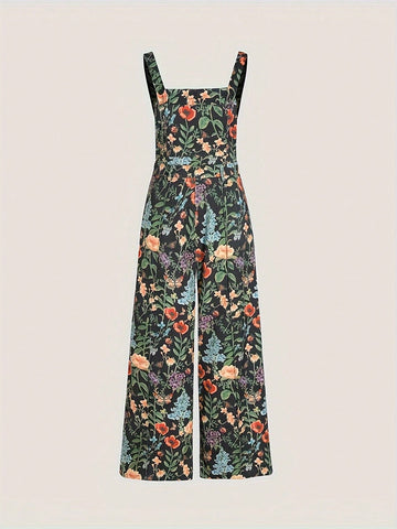 Women's Floral Printed Jumpsuit