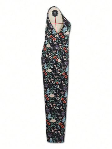 Women's Floral Printed Jumpsuit