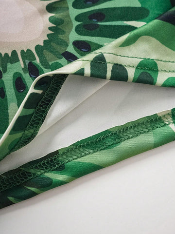 Women's Fruit Printed Vacation Style Two Piece Set Tank Top And Shorts