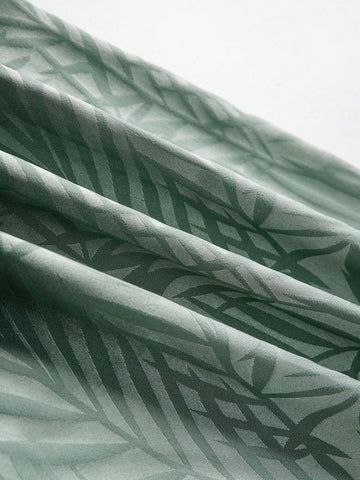 Essnce Women's Loose Fit Plant Printed Shirt