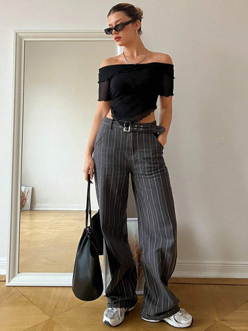 Essnce Women's Off-Shoulder Leisure Top