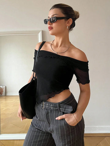 Essnce Women's Off-Shoulder Leisure Top